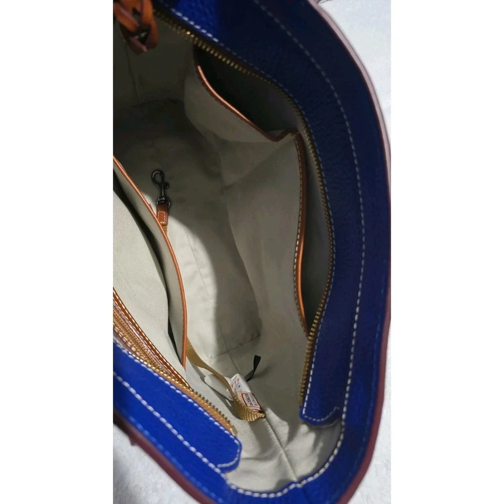 Chicago Cubs Dooney & Bourke Pebble Lexington Shipper Purse